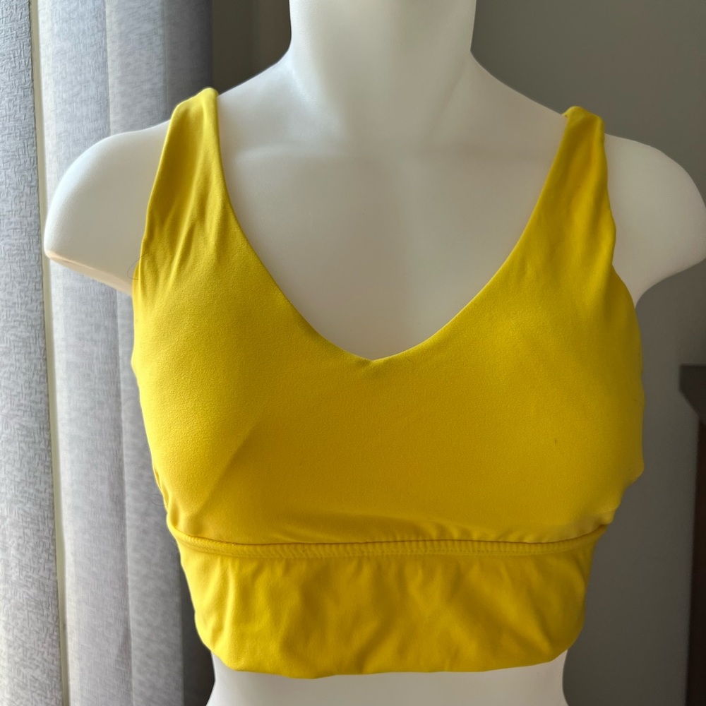 Buffbunny Yellow Monarch Sports Bra
